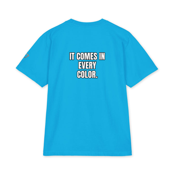S7 “I Have a Type” graphic T-shirt with front typography, “It Comes in Every Color” back print, and S7 logo on the left sleeve.