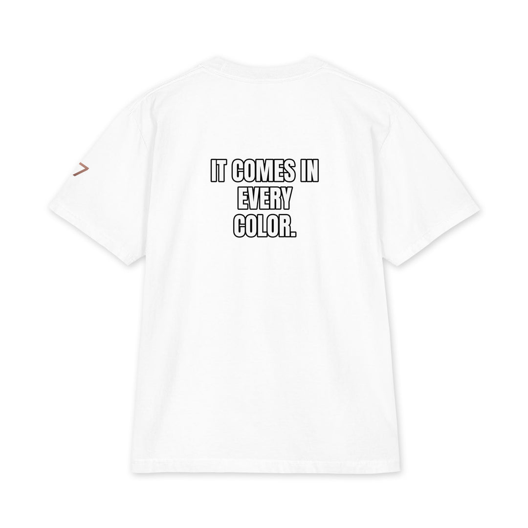 S7 “I Have a Type” graphic T-shirt with front typography, “It Comes in Every Color” back print, and S7 logo on the left sleeve.