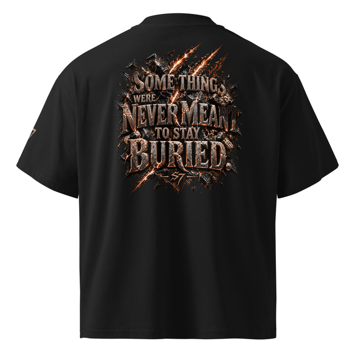 NEVER MEANT TO STAY BURIED Prehistoric Claw T-Shirt | S7 back