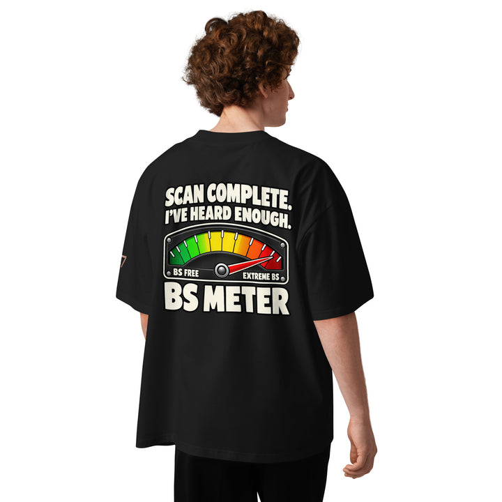S7 BS Meter Oversized Graphic T-Shirt | STORE 7994