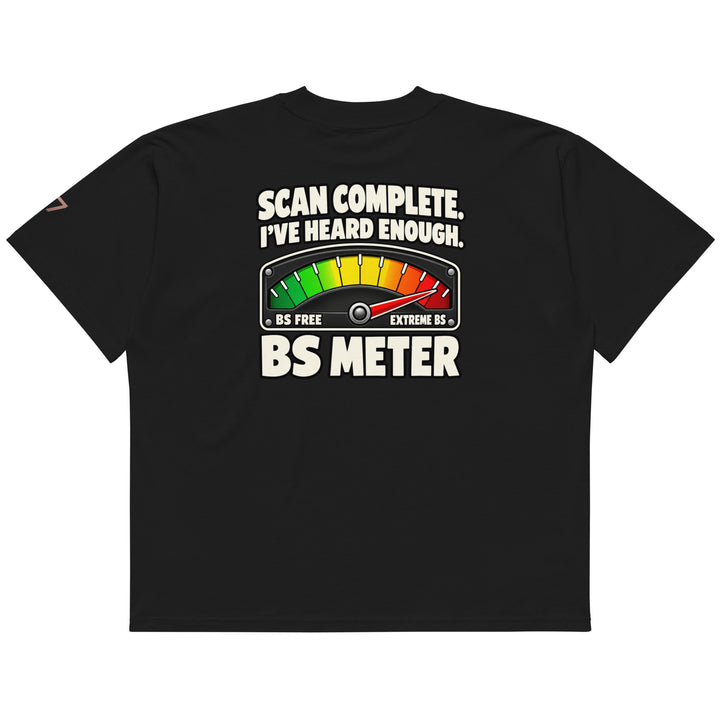 S7 BS Meter Oversized Graphic T-Shirt | STORE 7994