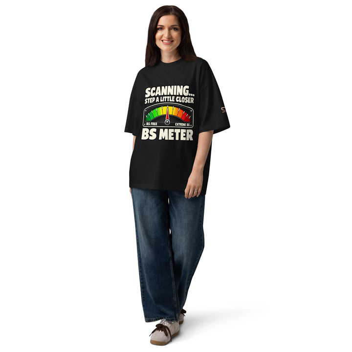 S7 BS Meter Oversized Graphic T-Shirt | STORE 7994