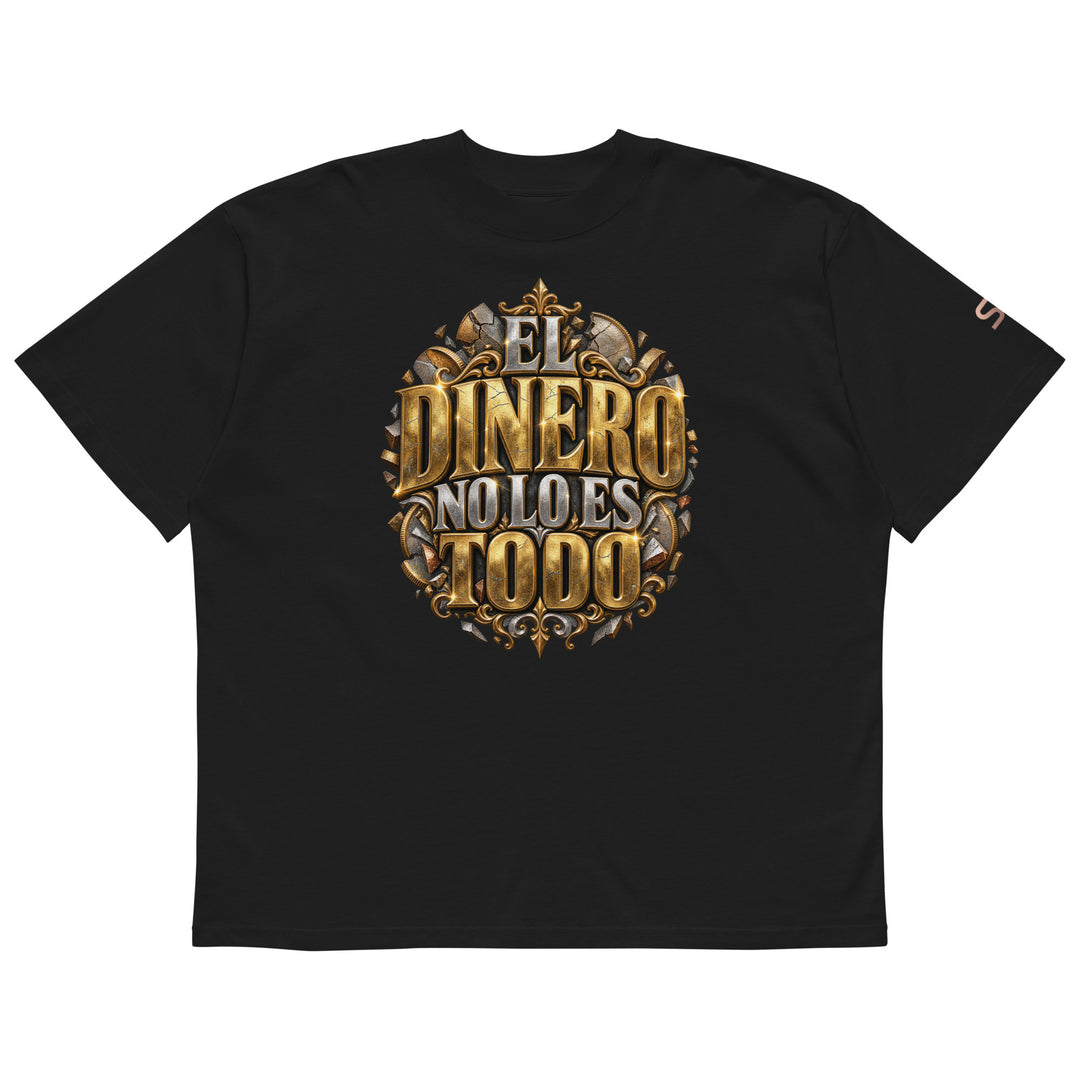 EL DINERO NO LO ES TODO Spanish Edition T-Shirt | S7 front view black