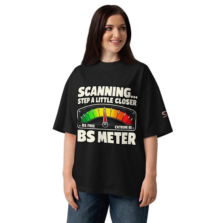 S7 BS Meter Oversized Graphic T-Shirt | STORE 7994