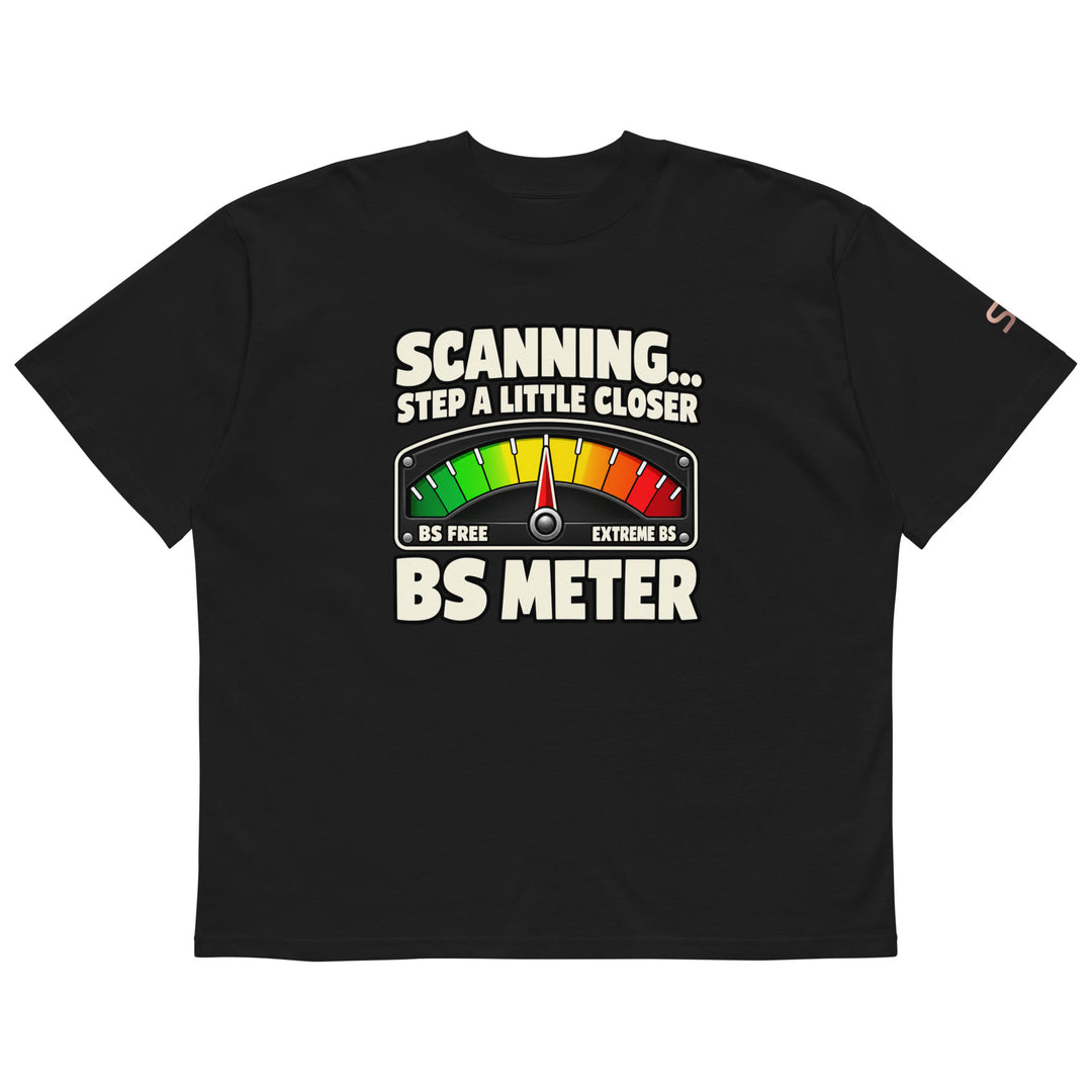S7 BS Meter Oversized Graphic T-Shirt | STORE 7994
