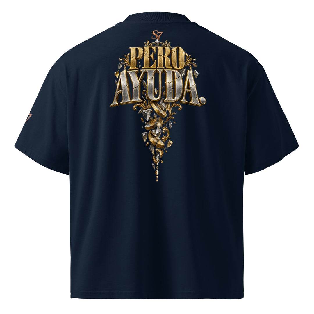EL DINERO NO LO ES TODO Spanish Edition T-Shirt | S7 back view navy