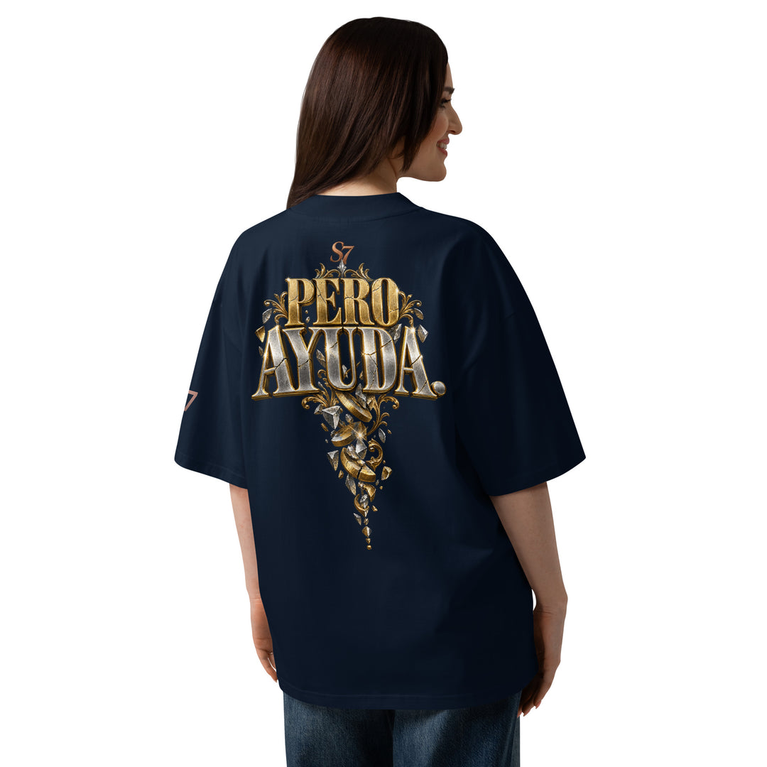 EL DINERO NO LO ES TODO Spanish Edition T-Shirt | S7 back view navy