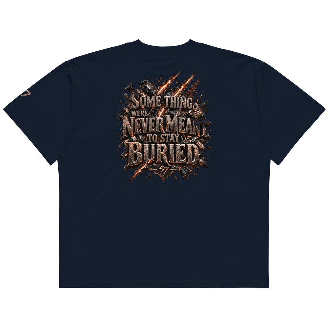 NEVER MEANT TO STAY BURIED Prehistoric Claw T-Shirt | S7 back