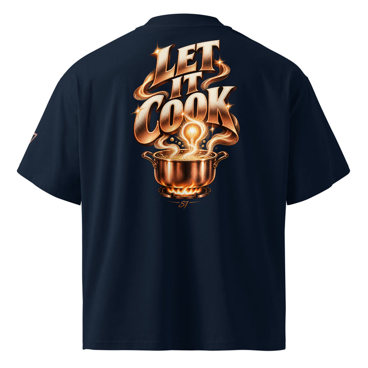 alt_tag: Back view of S7 “Got A Idea? Let It Cook” Graphic T-Shirt featuring bold &