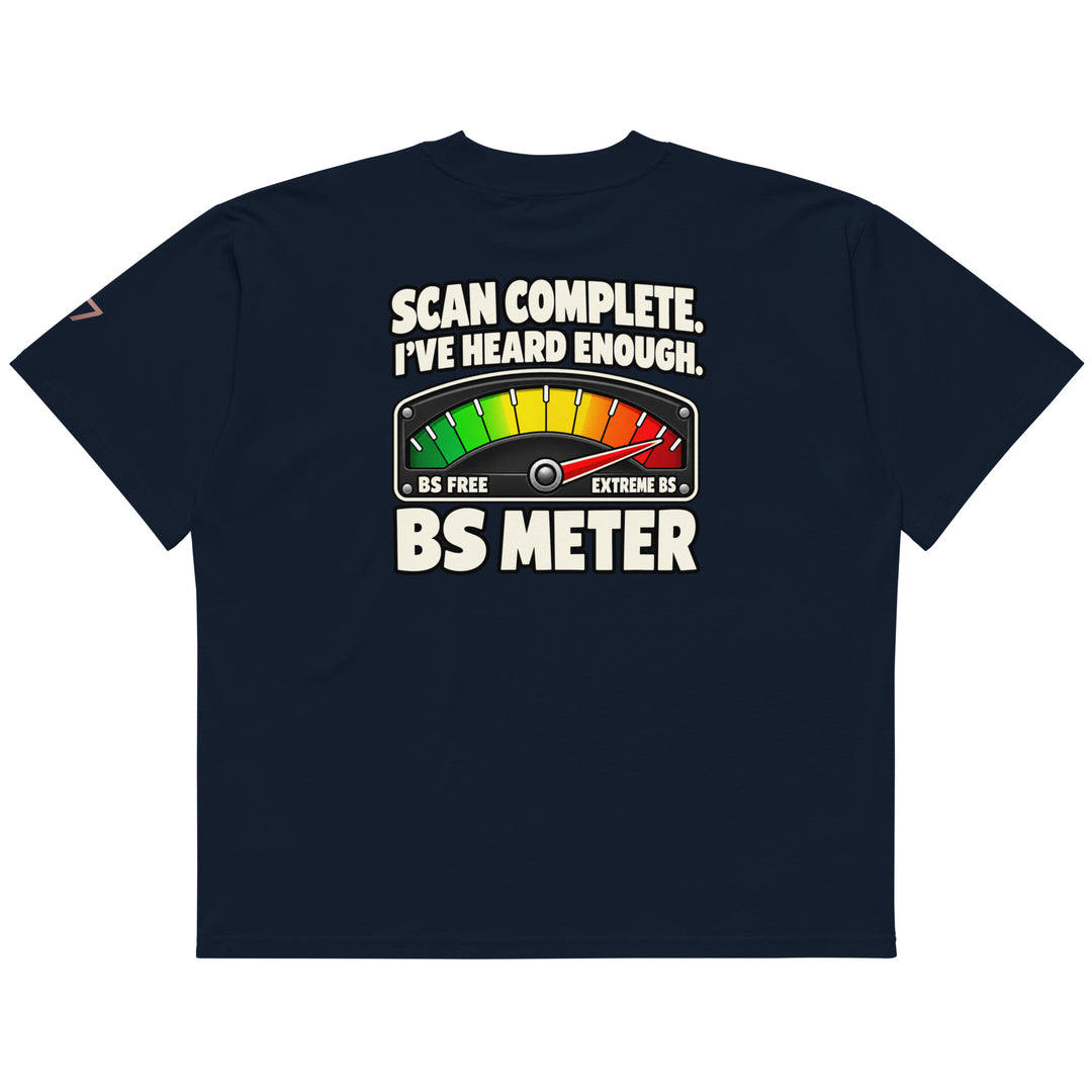 S7 BS Meter Oversized Graphic T-Shirt | STORE 7994