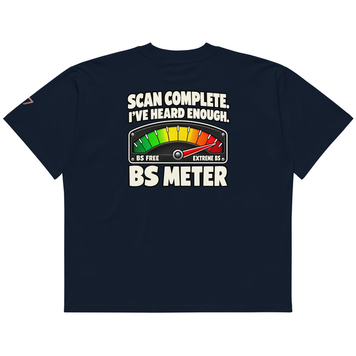 S7 BS Meter Oversized Graphic T-Shirt | STORE 7994