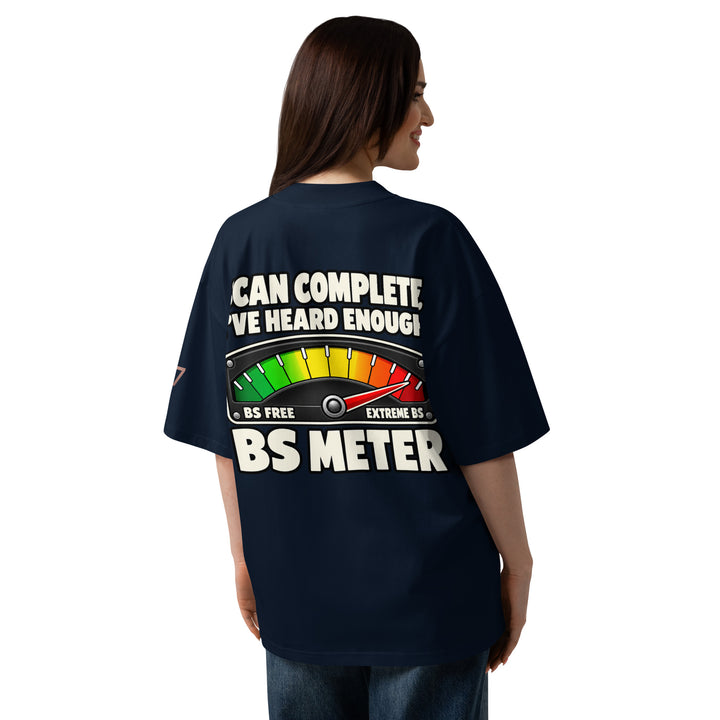 S7 BS Meter Oversized Graphic T-Shirt | STORE 7994