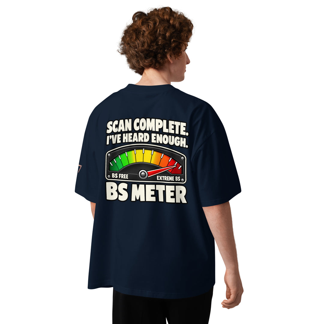 S7 BS Meter Oversized Graphic T-Shirt | STORE 7994