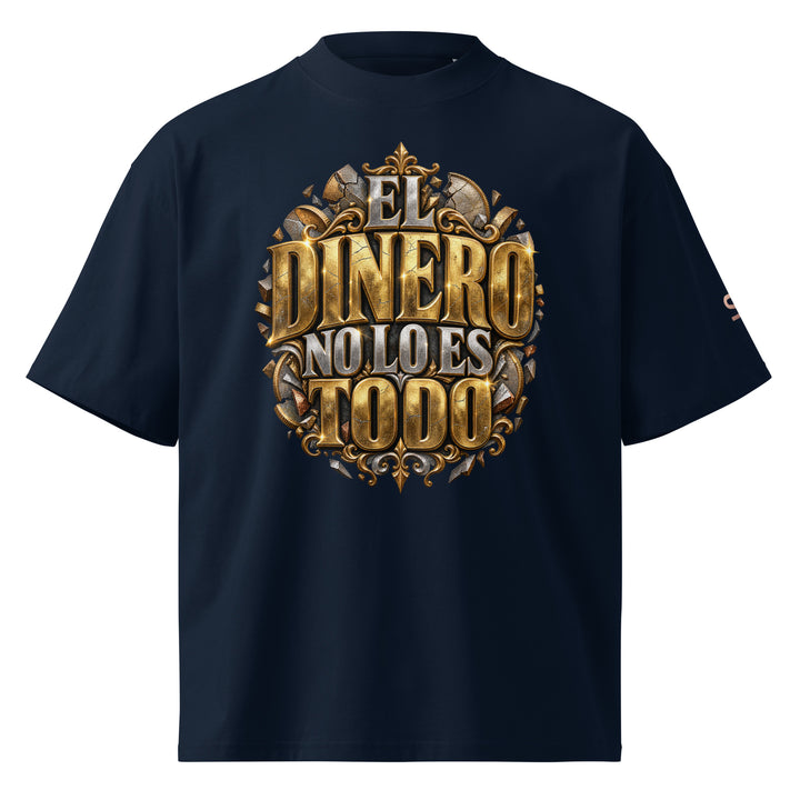 EL DINERO NO LO ES TODO Spanish Edition T-Shirt | S7 back view navy
