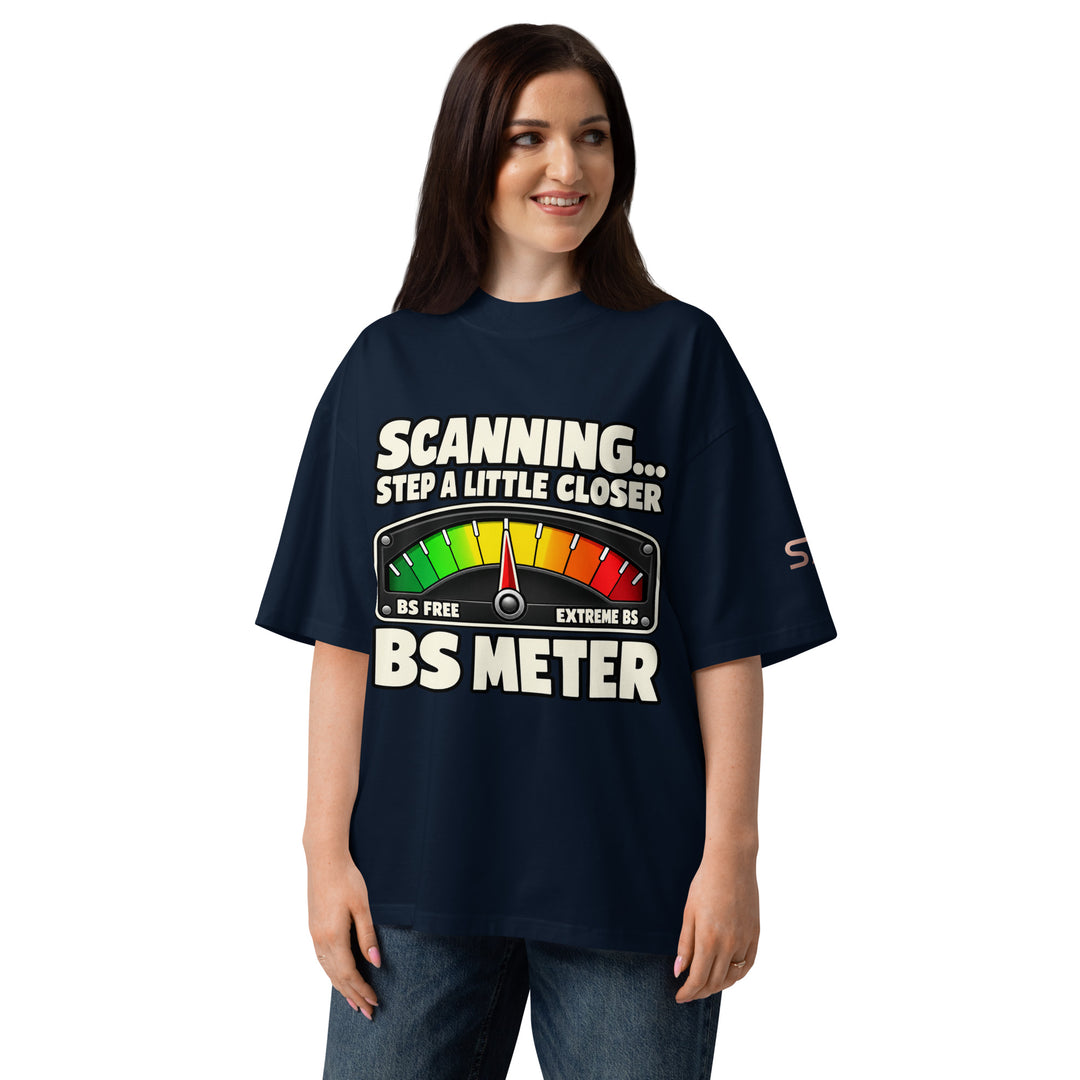 S7 BS Meter Oversized Graphic T-Shirt | STORE 7994