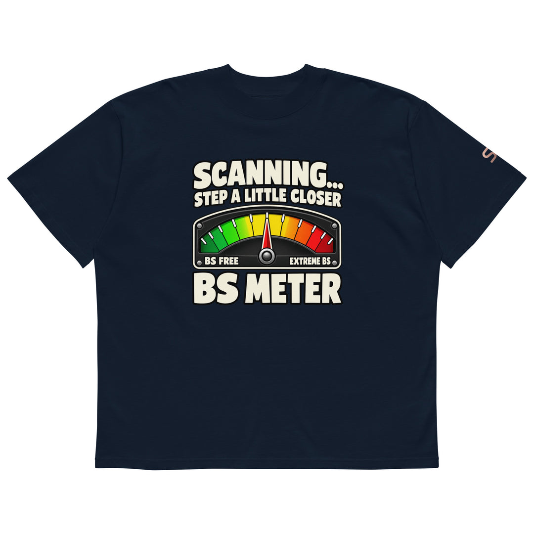 S7 BS Meter Oversized Graphic T-Shirt | STORE 7994