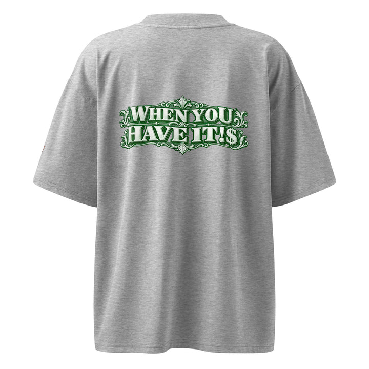 MONEY ISN’T EVERYTHING Graphic T-Shirt | S7 back