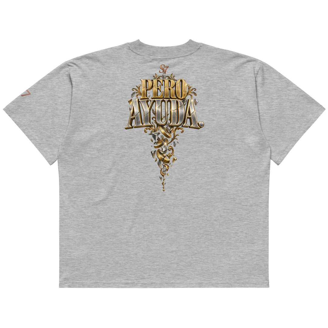 EL DINERO NO LO ES TODO Spanish Edition T-Shirt | S7 back view grey