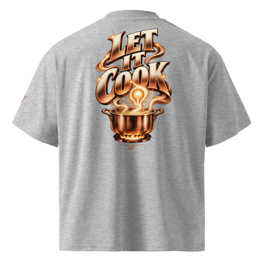 S7 “Got A Idea? Let It Cook” Graphic T-Shirt back view with bold &