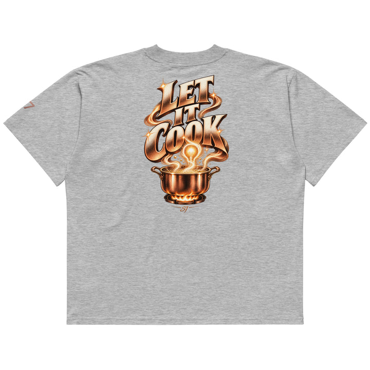 Back view of S7 “Got A Idea? Let It Cook” Graphic T-Shirt showcasing the bold &