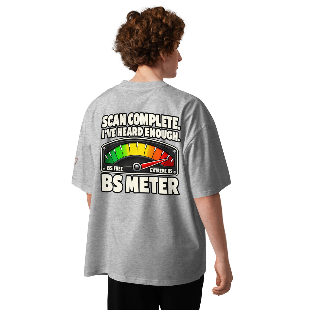 S7 BS Meter Oversized Graphic T-Shirt | STORE 7994