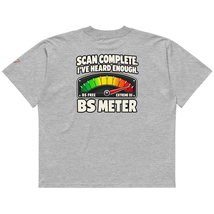 S7 BS Meter Oversized Graphic T-Shirt | STORE 7994
