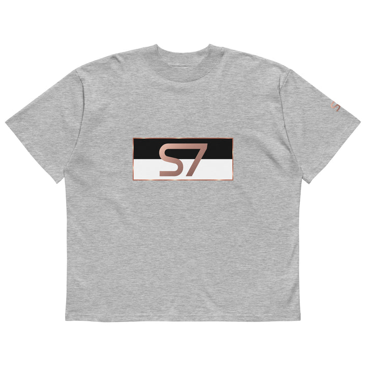 S7 Monaco Noir &amp; White Organic Oversized T-Shirt