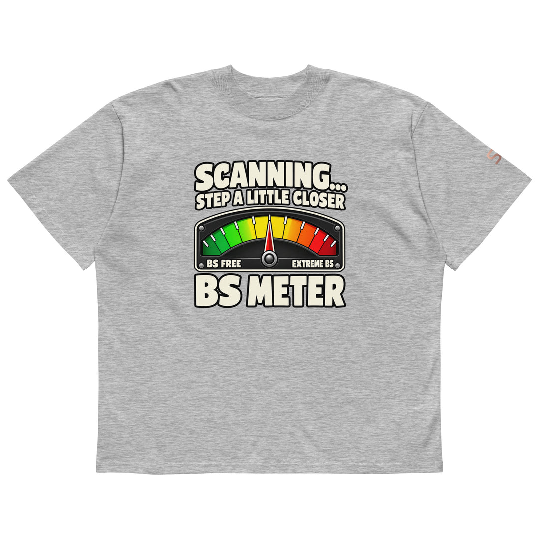 S7 BS Meter Oversized Graphic T-Shirt | STORE 7994