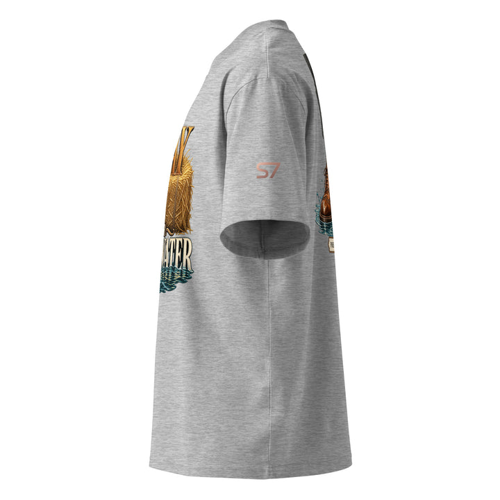 hay-or-high-water-graphic-t-shirt left side view grey