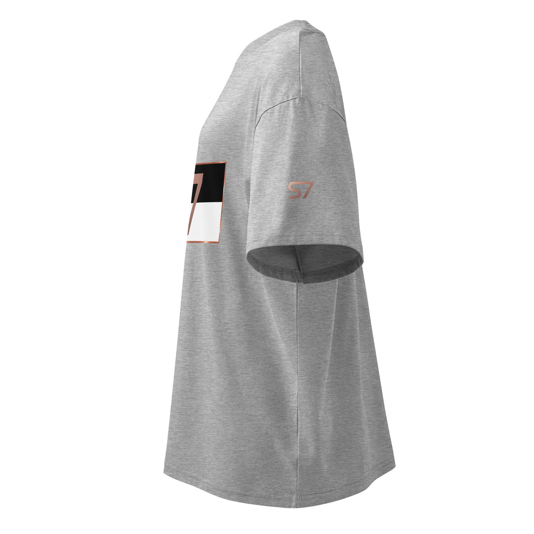 S7 Monaco Noir &amp; White Organic Oversized T-Shirt