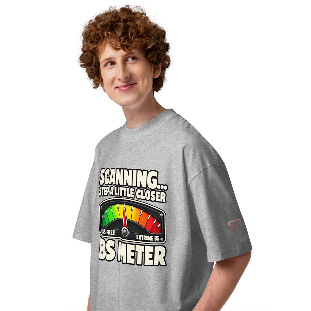 S7 BS Meter Oversized Graphic T-Shirt | STORE 7994