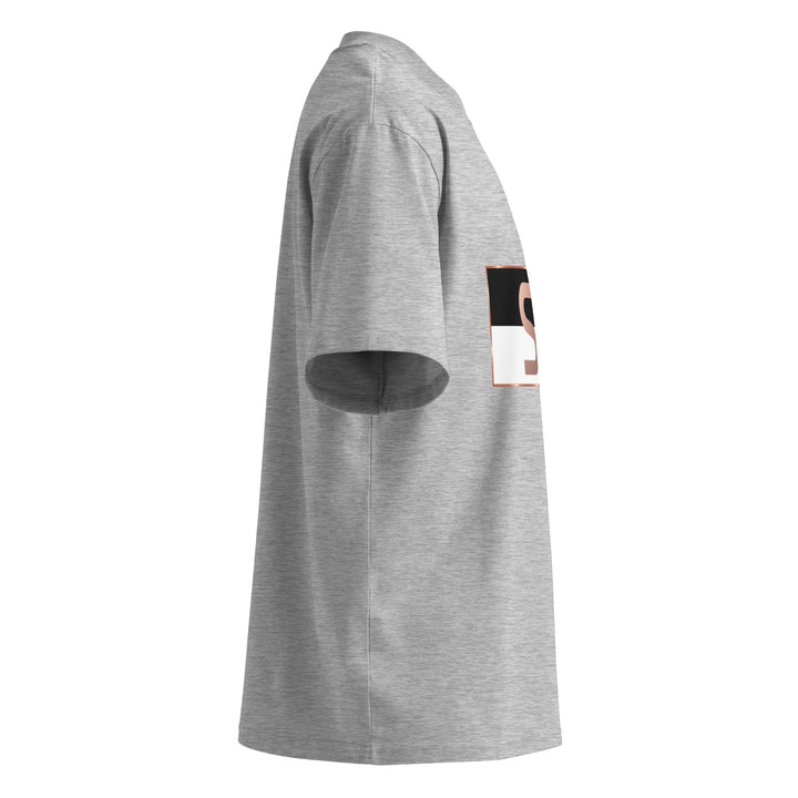 S7 Monaco Noir &amp; White Organic Oversized T-Shirt