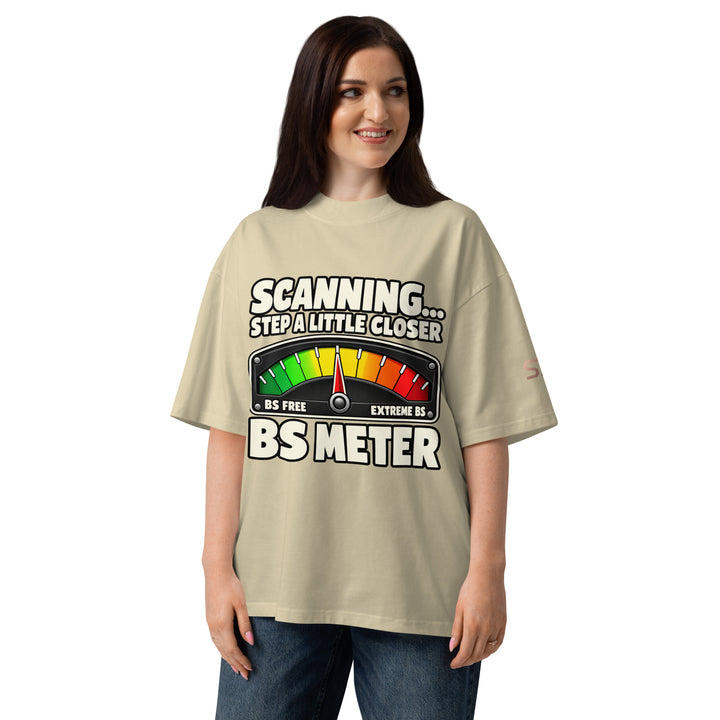 S7 BS Meter Oversized Graphic T-Shirt | STORE 7994