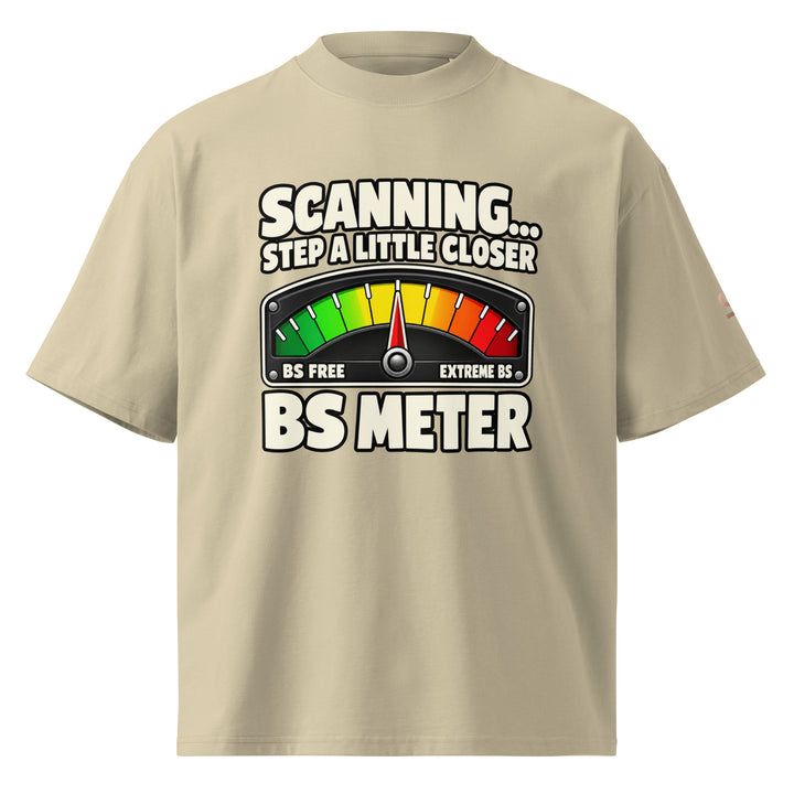 S7 BS Meter Oversized Graphic T-Shirt | STORE 7994