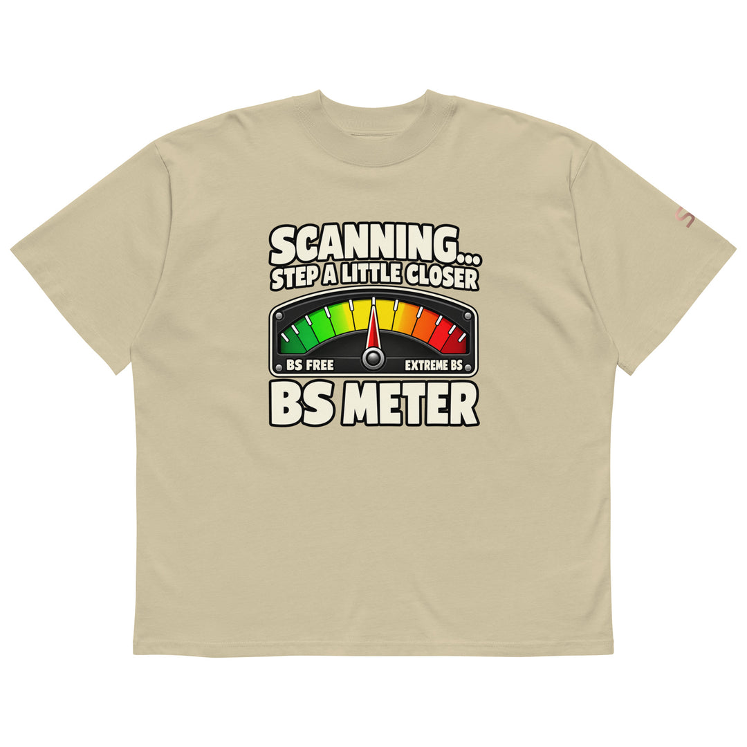 S7 BS Meter Oversized Graphic T-Shirt | STORE 7994
