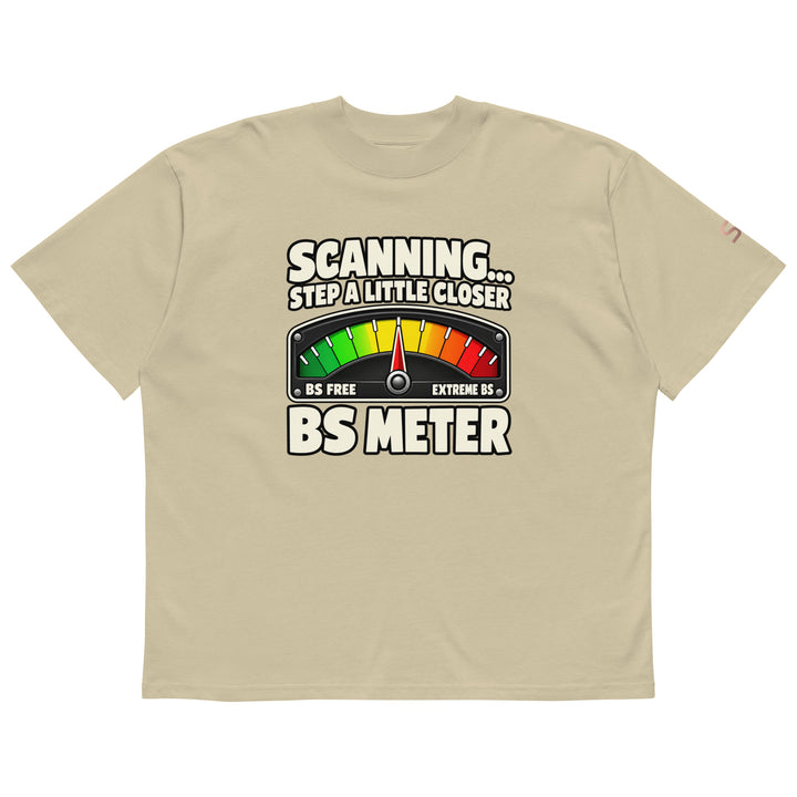 S7 BS Meter Oversized Graphic T-Shirt | STORE 7994