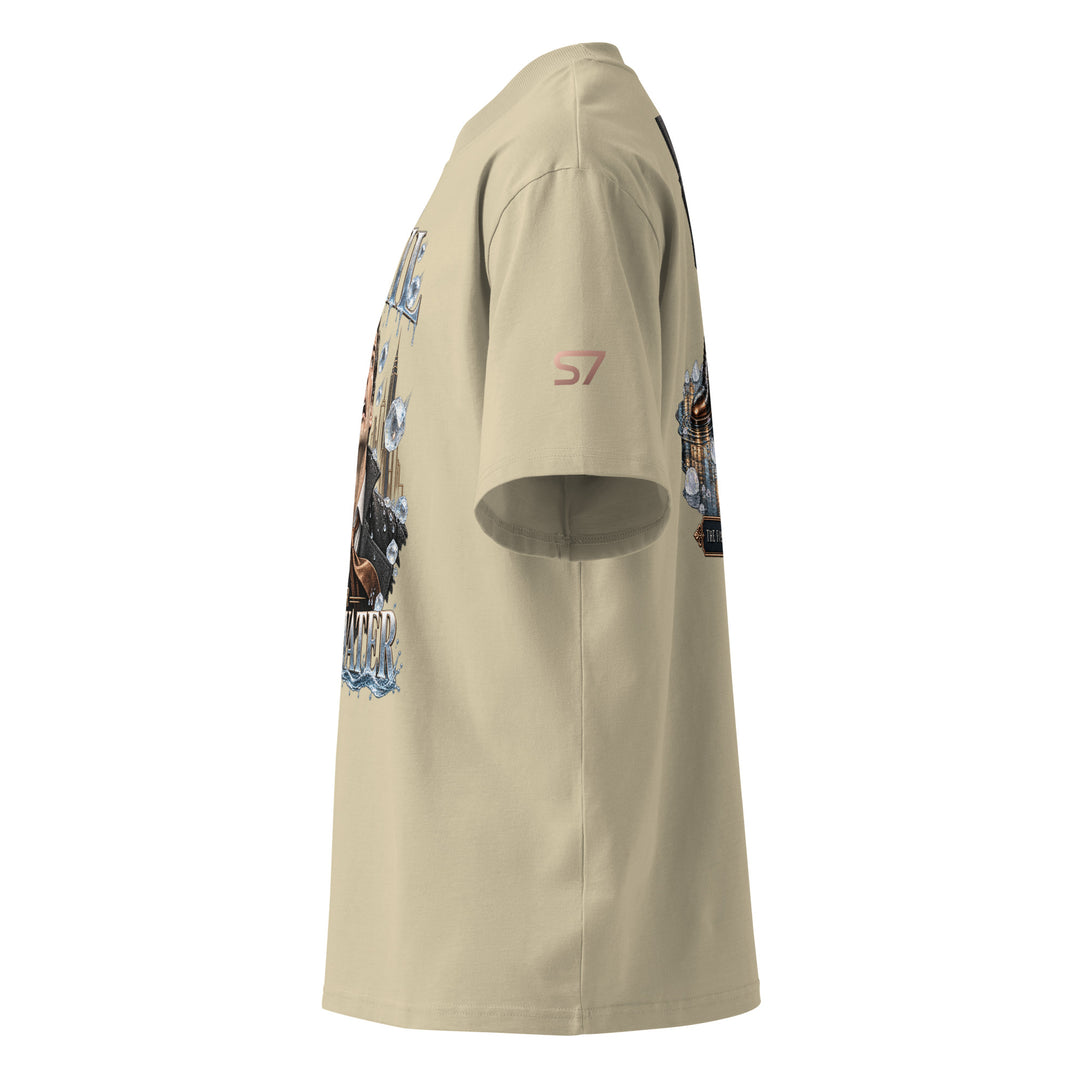 HAIL OR HIGH WATER Big City T-Shirt | S7
left side view beige