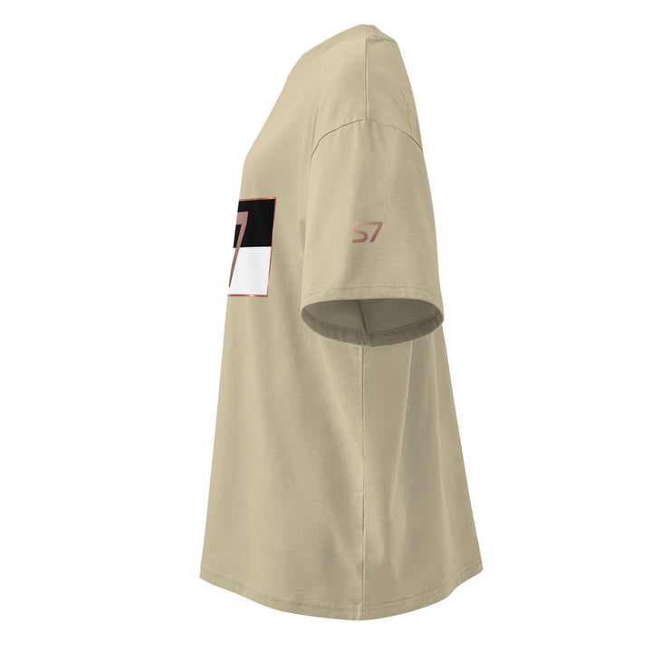 S7 Monaco Noir &amp; White Organic Oversized T-Shirt
