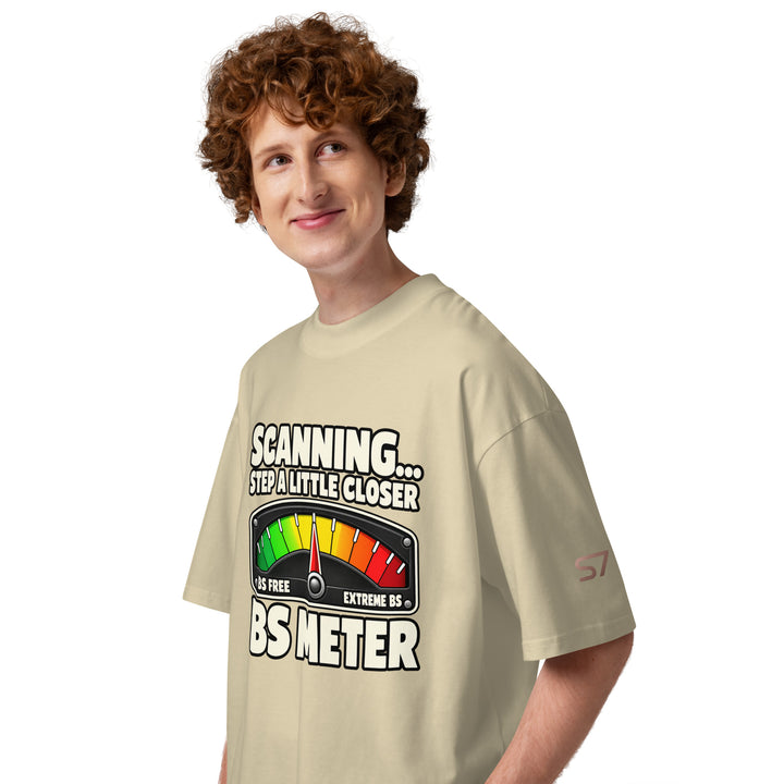 S7 BS Meter Oversized Graphic T-Shirt | STORE 7994