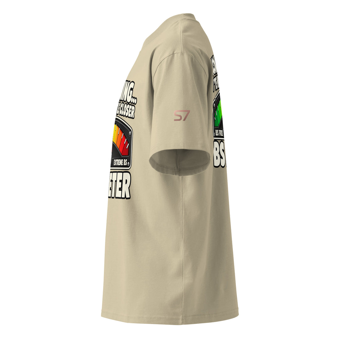 S7 BS Meter Oversized Graphic T-Shirt | STORE 7994