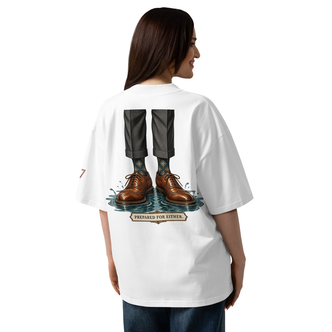hay-or-high-water-graphic-t-shirt back side view white