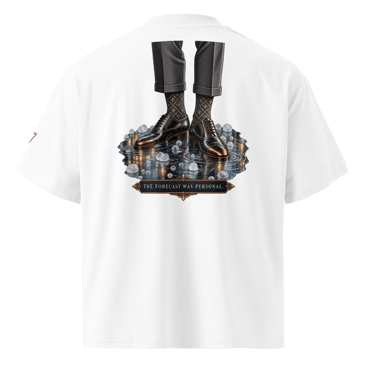 HAIL OR HIGH WATER Big City T-Shirt | S7
rear view white