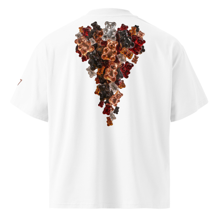 S7 GUMMY CONSTELLATION — 3D Graphic T-Shirt back white