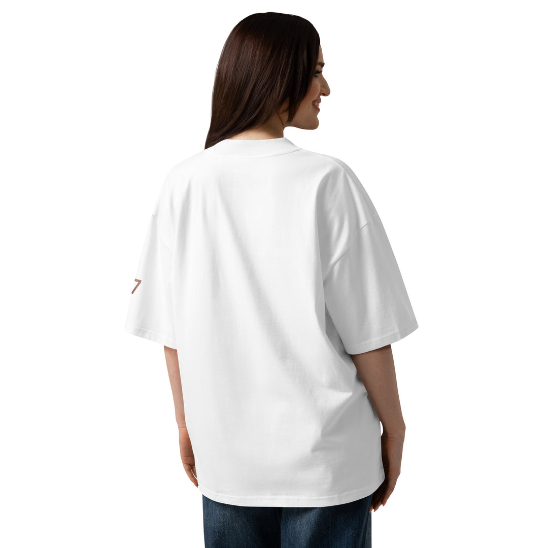 S7 Monaco Noir &amp; White Organic Oversized T-Shirt
