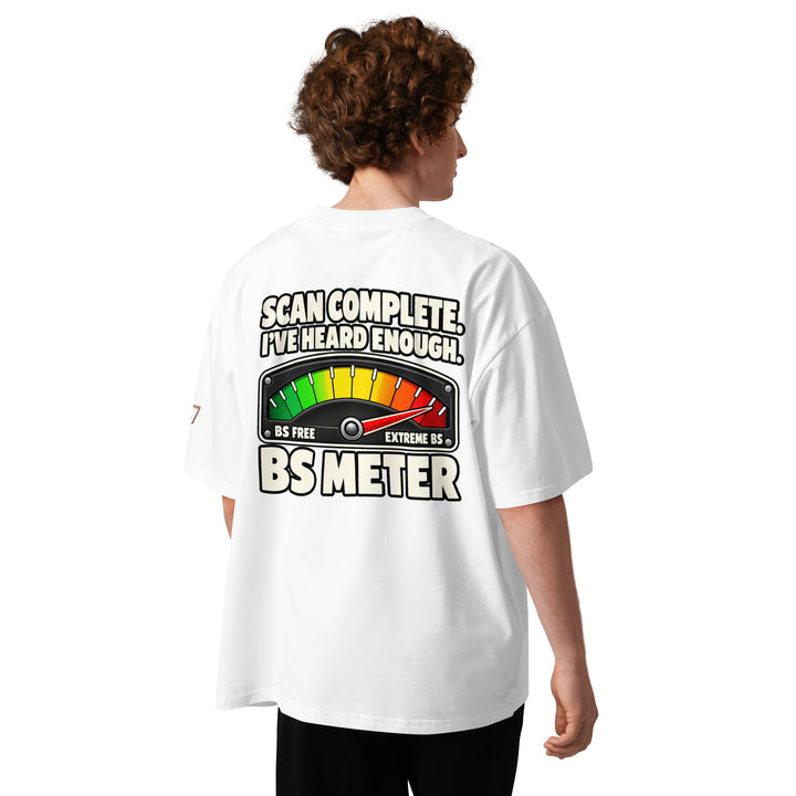 S7 BS Meter Oversized Graphic T-Shirt | STORE 7994