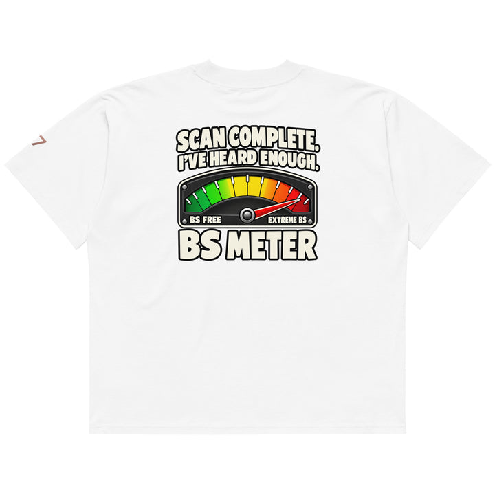 S7 BS Meter Oversized Graphic T-Shirt | STORE 7994