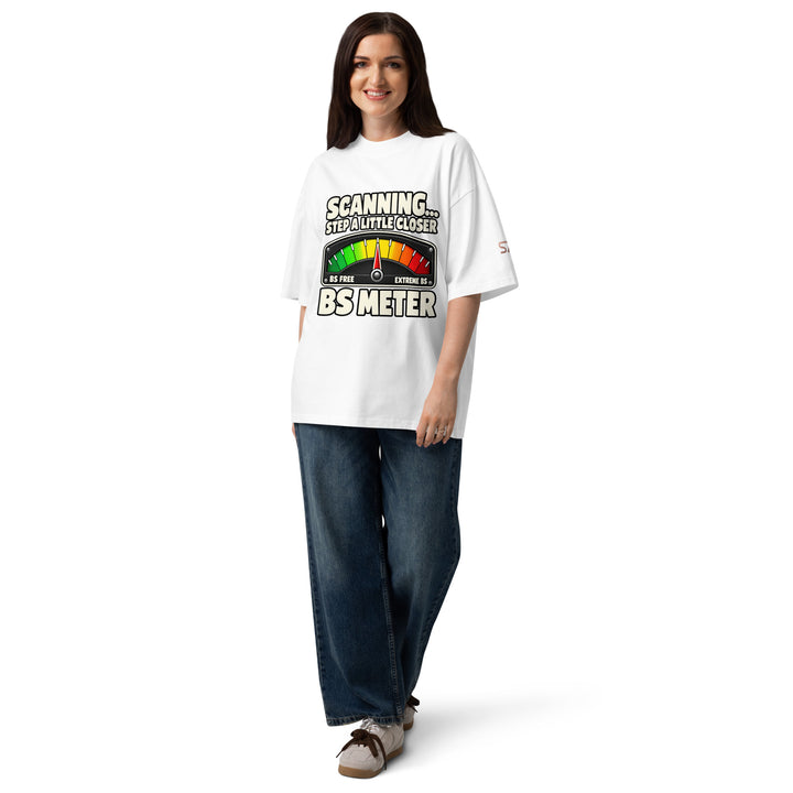 S7 BS Meter Oversized Graphic T-Shirt | STORE 7994