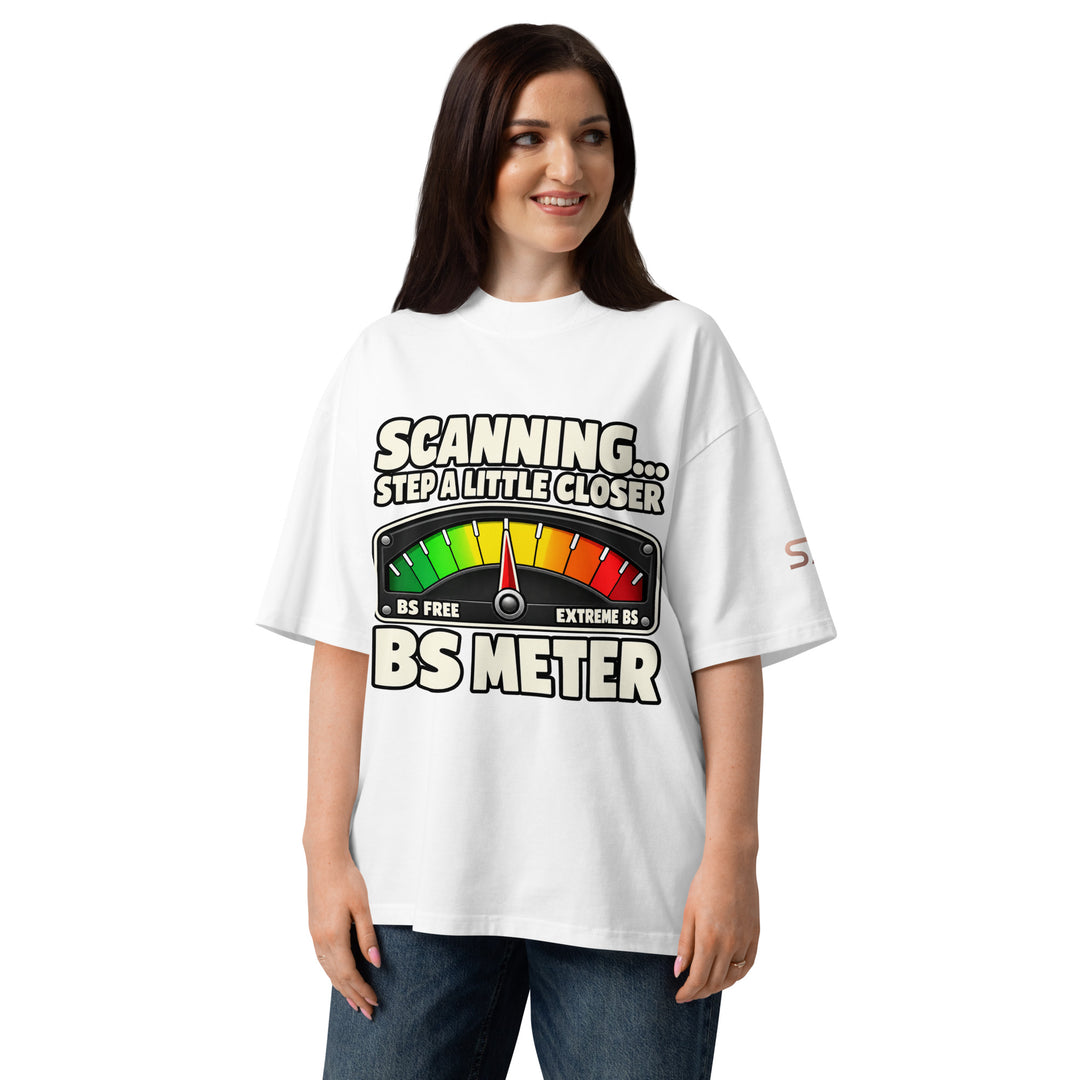 S7 BS Meter Oversized Graphic T-Shirt | STORE 7994