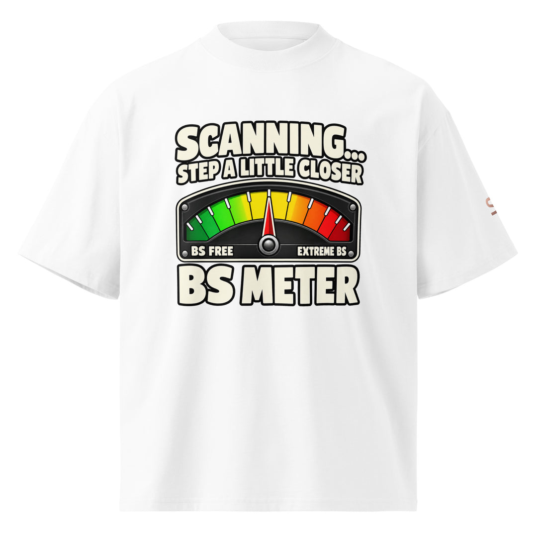 S7 BS Meter Oversized Graphic T-Shirt | STORE 7994