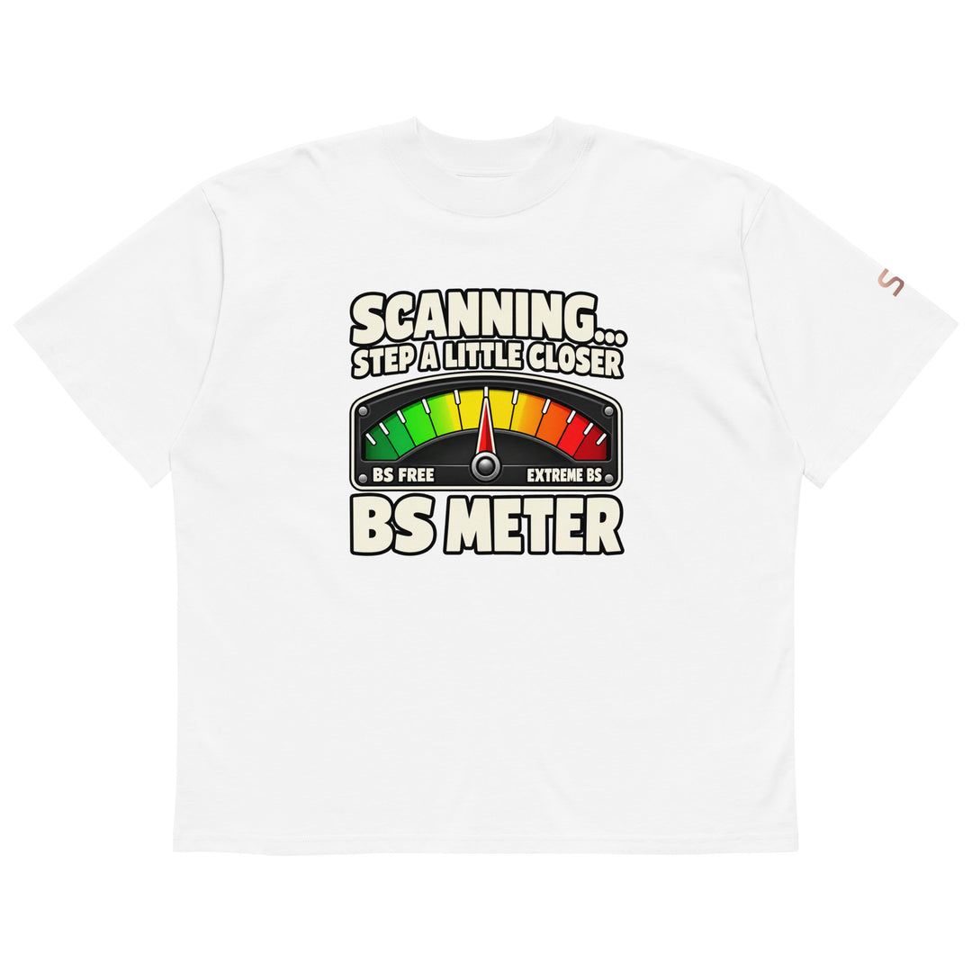 S7 BS Meter Oversized Graphic T-Shirt | STORE 7994
